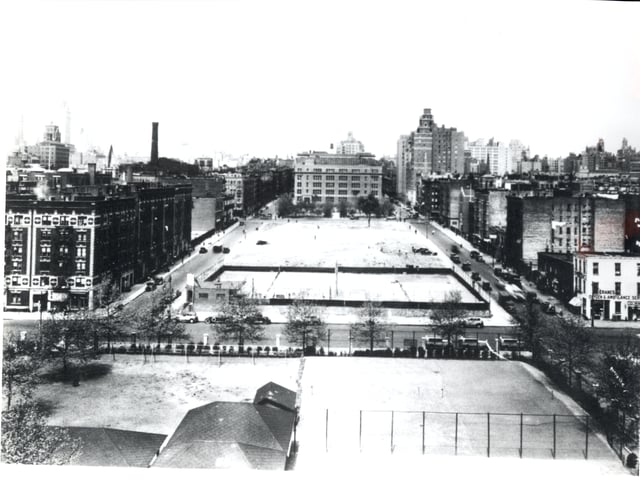 Rockefeller's York Avenue land donation, 1937