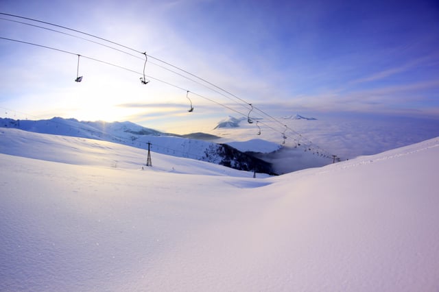 Brezovica ski resort is one of the most visited winter tourist destinations in Kosovo.