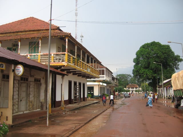 Guinea-Bissau's second largest city, Gabú
