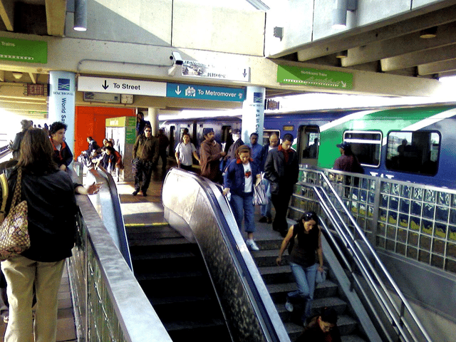 Government Center, one of the main metro stations in Miami