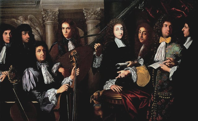 Anton Domenico Gabbiani, Prince Ferdinand and his musicians, 1685-90, Florence, Palatine Gallery of Palazzo Pitti