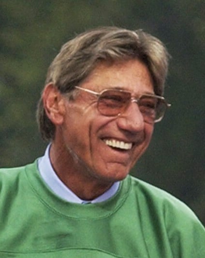 Joe Namath, Hall of Famer. His #12 was retired by the Jets.