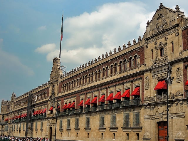 The National Palace of Mexico