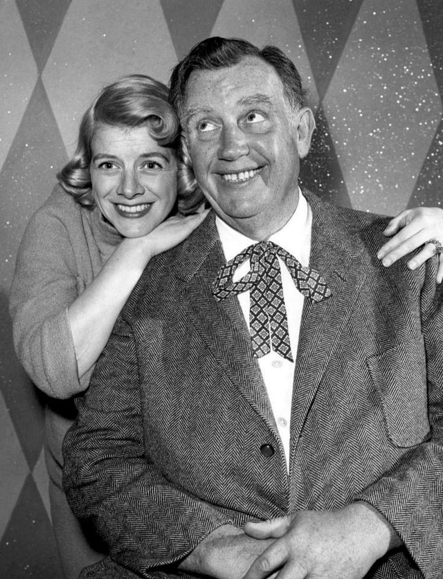 Devine with Rosemary Clooney, 1958