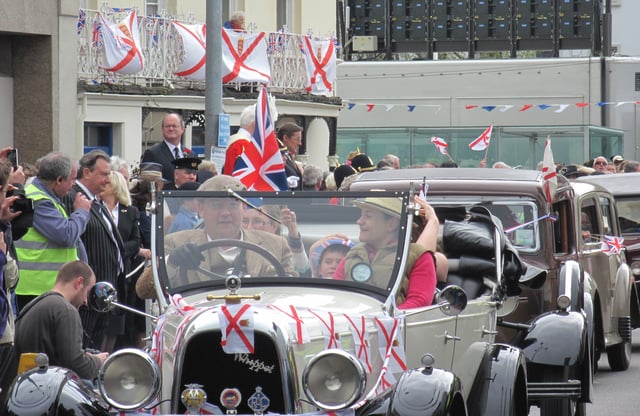 Liberation Day celebrations in Jersey, 9 May 2012