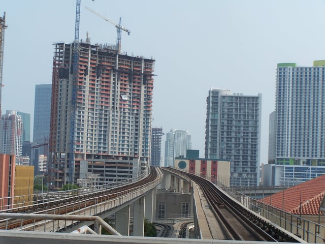 With the growth of Miami, Miami-Dade Transit ridership increased to an all-time high during the real estate bubble of the 2000s, and again in the 2010s.