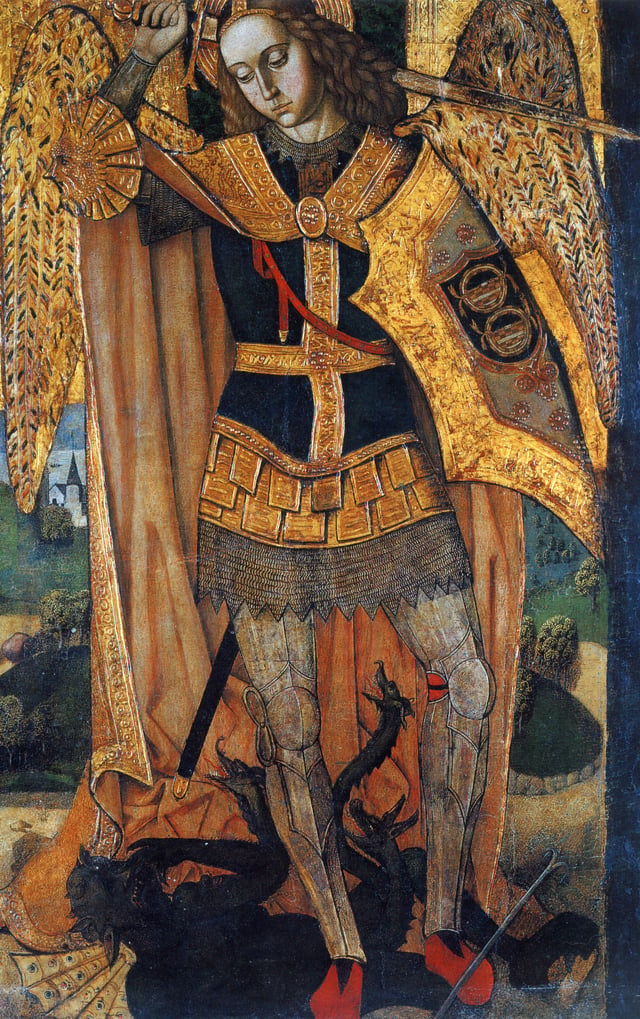 Archangel Michael by the Master of Castelsardo