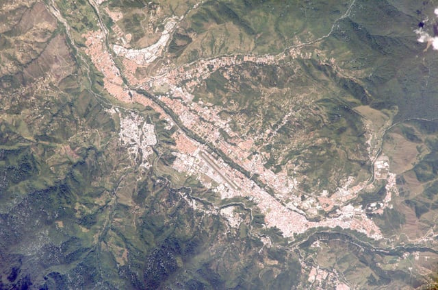 Aerial view of Mérida