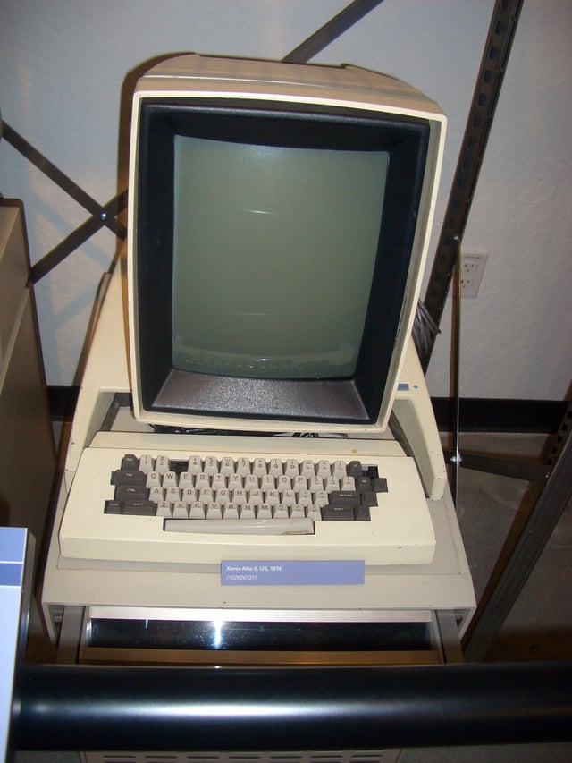 The Xerox Alto workstation was developed at Xerox PARC.