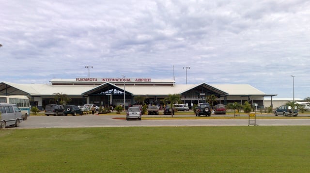 Fuaʻamotu International Airport, near Nukuʻalofa