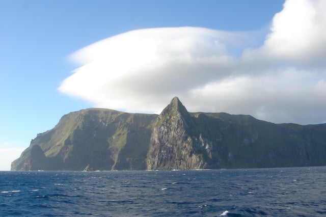 Cliffs at Gough and Inaccessible Islands.