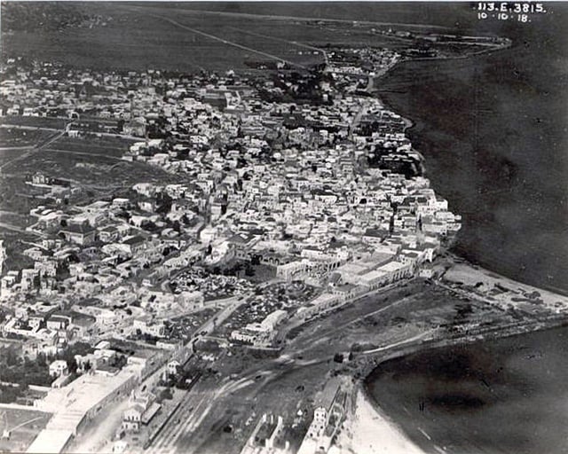 Haifa in October 1918