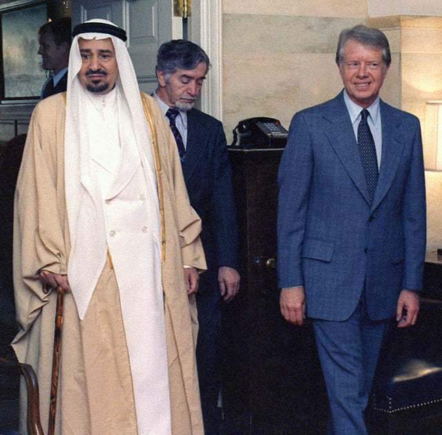 King Khalid of Saudi Arabia and Carter, October 1978