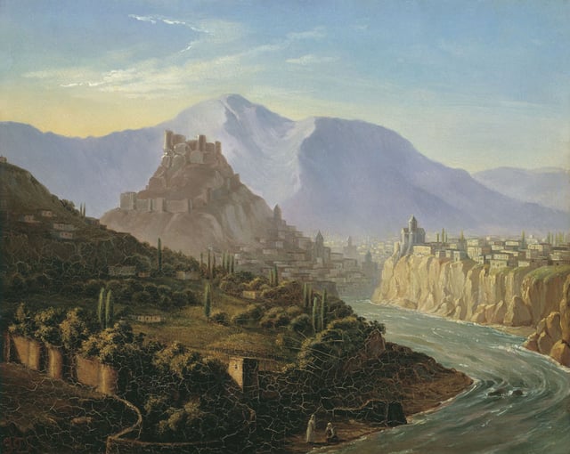 Tiflis by Mikhail Lermontov, 1837.