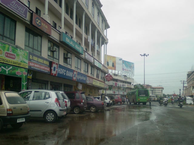 Pathanamthitta City is on The T.K.Road