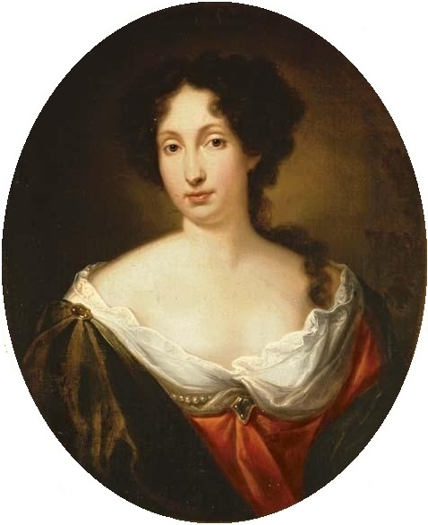 A 1683 painting of Louise de Kérouaille by Simon Du Bois