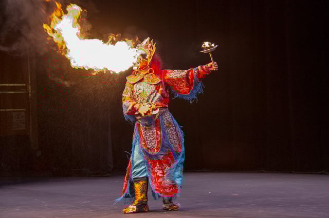 The Sichuan Opera at the UAlbany PAC.