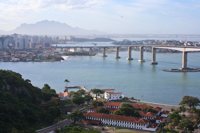 Bay and bridge