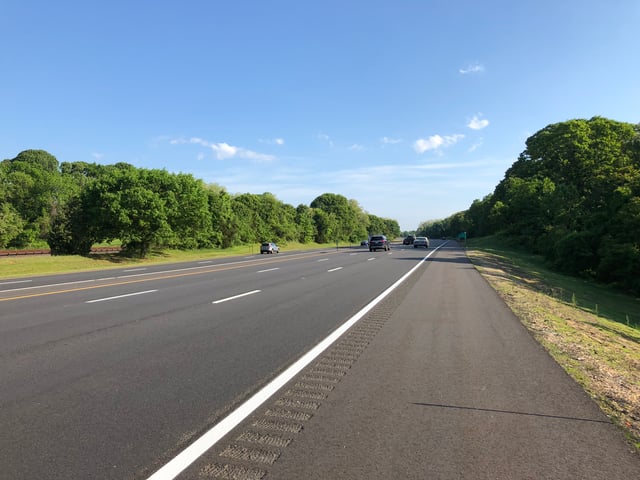 The Garden State Parkway in Middletown
