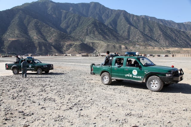 Afghan National Police (ANP) in Kunar Province