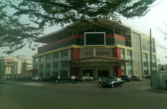 The 'City Centre' is a new community mall located along Gimbiya street in Area 11.