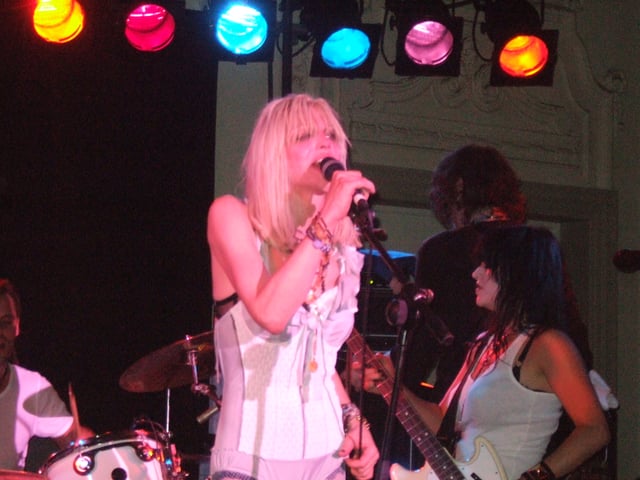Love performing in London, 2007