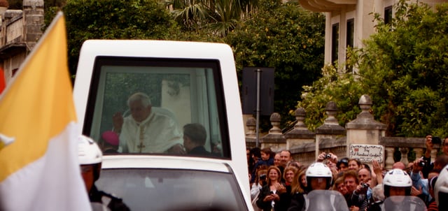 Pope Benedict XVI in Balzan, Malta