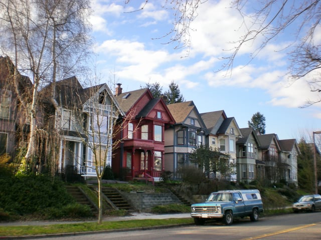 Houses in the South J Street Historic District