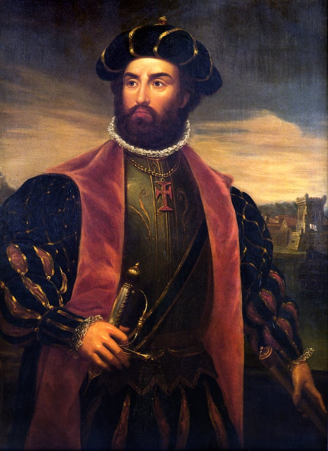 Portrait of Vasco da Gama by António Manuel da Fonseca (1838)