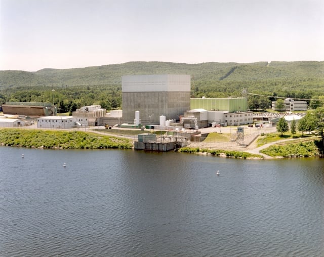 The Vermont Yankee Nuclear Power Plant, in Vernon