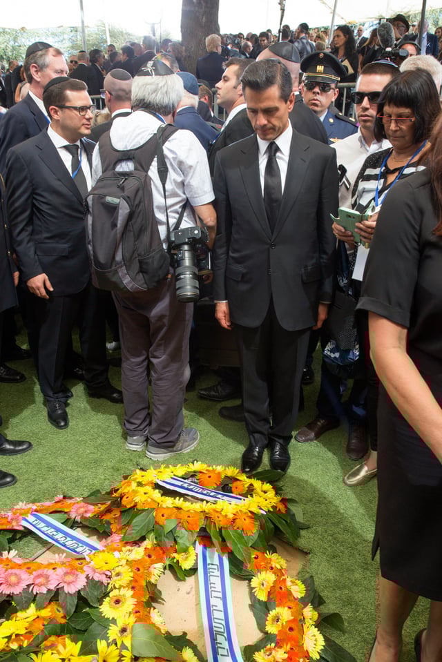 Visit to Israel for the State Funeral of Shimon Peres