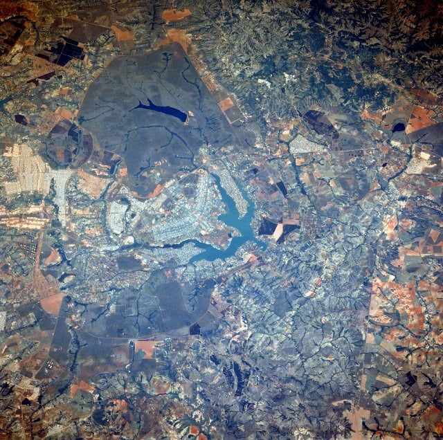 Brasília from ISS