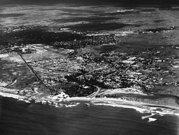 Aerial photograph 7 November 1929