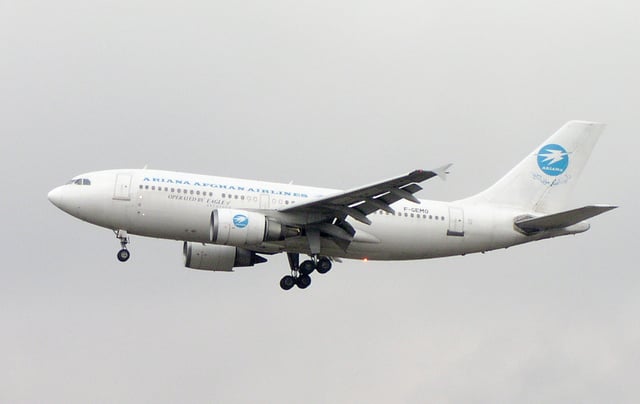 An Ariana Afghan Airlines Airbus A310 in 2006