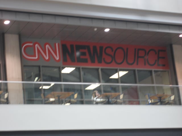 CNN Newsource offices at the CNN Center in Atlanta.