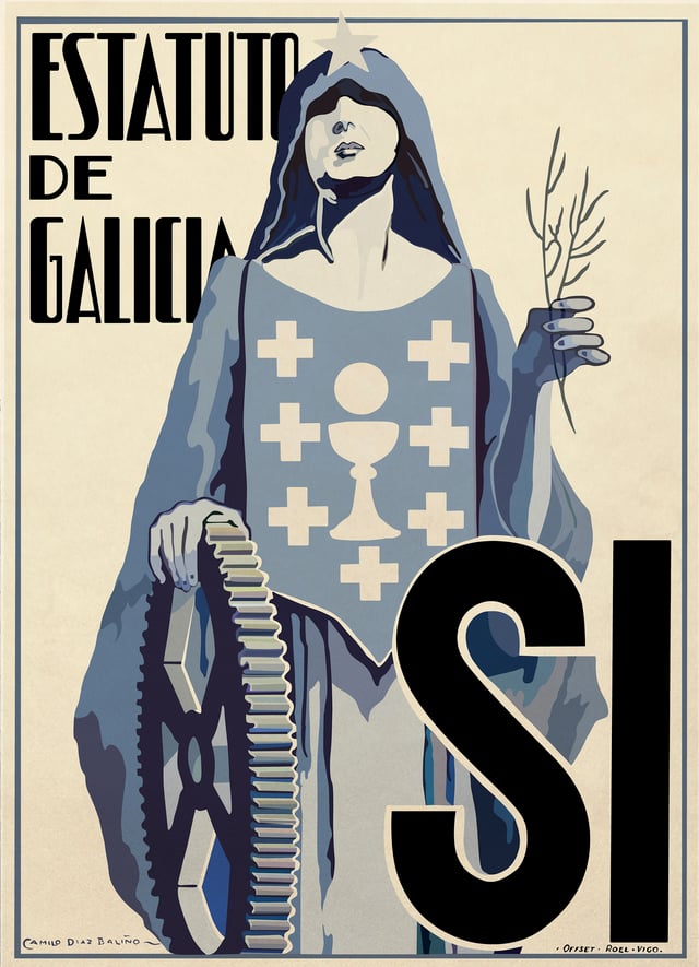 Pro-devolved government poster, 1936