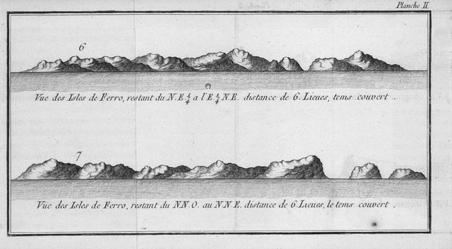 The Faroe Islands as seen by the Breton navigator Yves-Joseph de Kerguelen-Trémarec in 1767