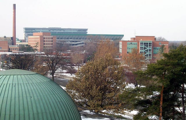 The South Campus skyline