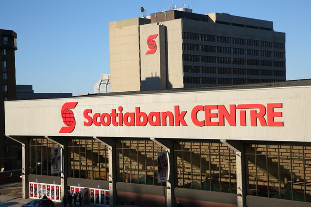 The Scotiabank Centre is the largest multi-purpose sporting arena in Atlantic Canada.