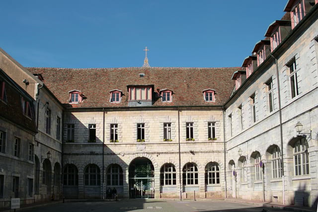 Courtyard of the former city hall