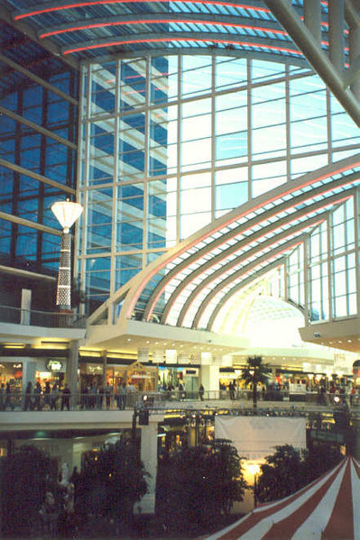 The Riverchase Galleria in Hoover, one of the largest shopping centers in the southeast