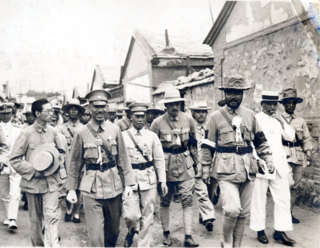 Chiang and Feng Yuxiang in 1928