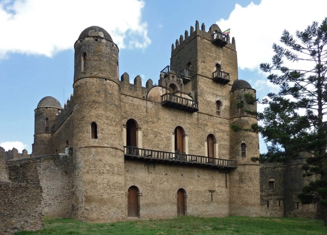 King Fasilides's Castle in Gondar