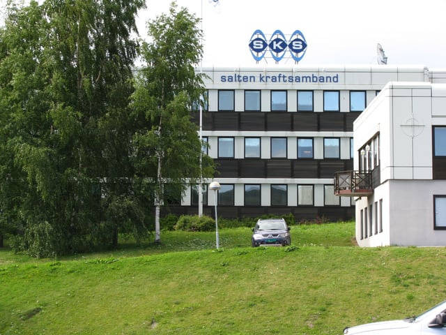 Several power companies have offices in Fauske