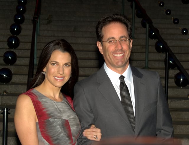 Jessica and Jerry Seinfeld in 2010