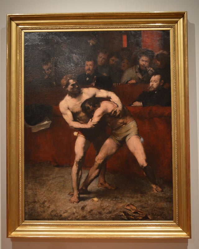 The wrestlers.