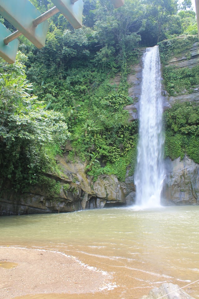 Waterfalls are a common sight in the highlands of eastern Bangladesh