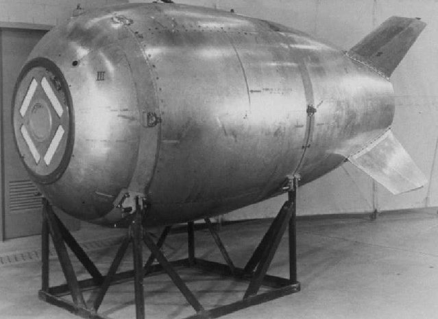 Mark 4 bomb, seen on display, transferred to the 9th Bombardment Wing, Heavy