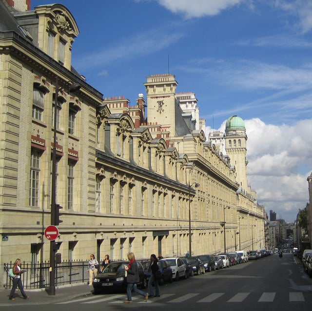 The former main building of the University of Paris is now used by classes from Paris-Sorbonne University and other autonomous campuses.