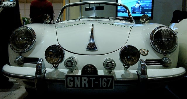 Former GNR highway patrol Porsche.